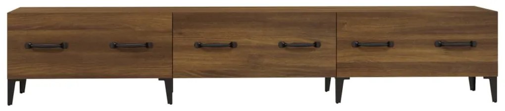 vidaXL Έπιπλο Τηλεόρασης Καφέ Δρυς 150x34,5x30 εκ. Επεξεργασμένο Ξύλο