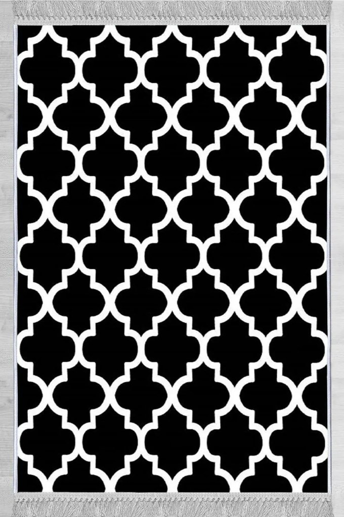 Χαλί Barok ELS1882 Black-White Conceptum Hypnose 80X120cm