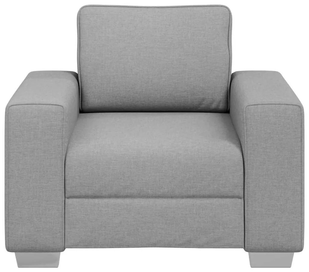 vidaXL Καναπές με μαξιλάρι Σκούρο γκρι 100 x 77 x 82 εκ ύφασμα