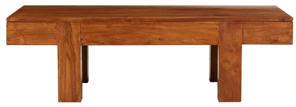 vidaXL Τραπεζάκι Σαλονιού 100x50x30εκ Μασίφ Ξύλο Ακακία/Μελί Φινίρισμα