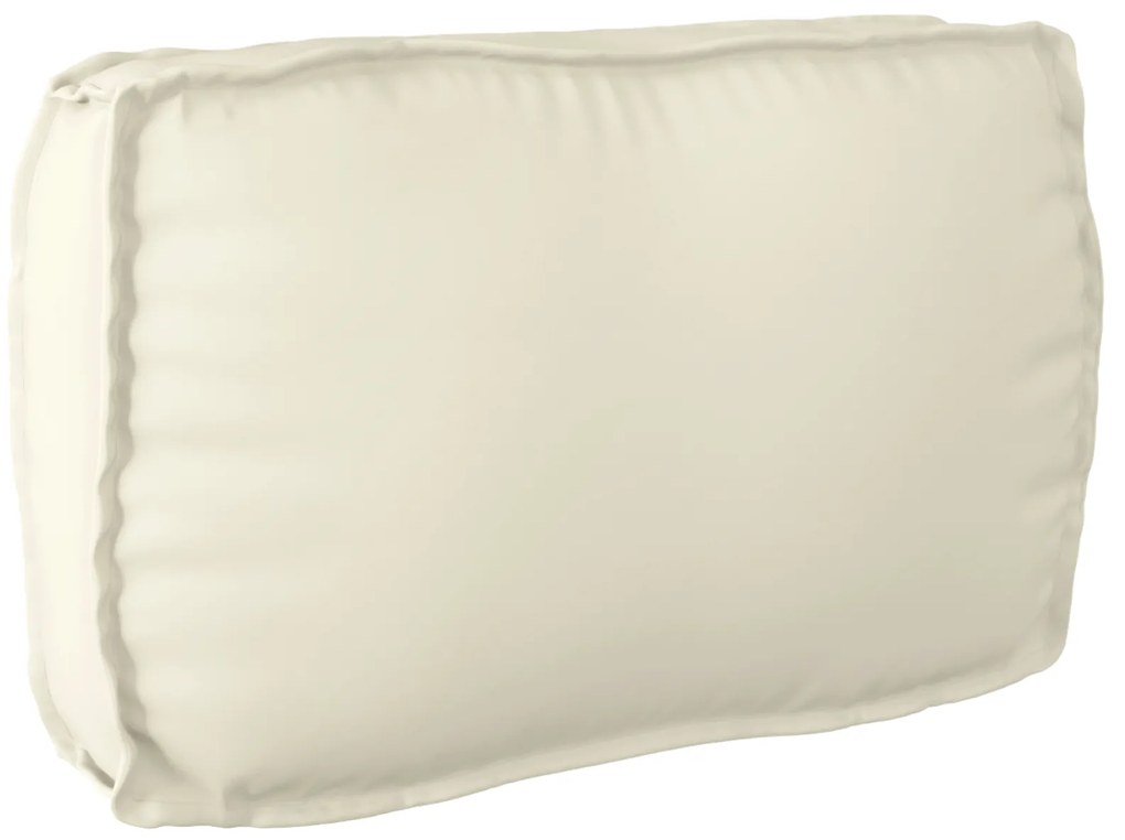 vidaXL Μαξιλάρι Παλέτας για πλάτη Κρεμ 70x40x12 εκ. ύφασμα Oxford