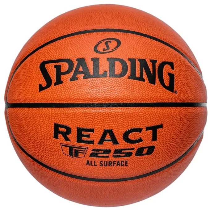 Μπάλα Μπάσκετ Indoor/Outdoor Spalding React TF-250 Νο 5 76-803Z1