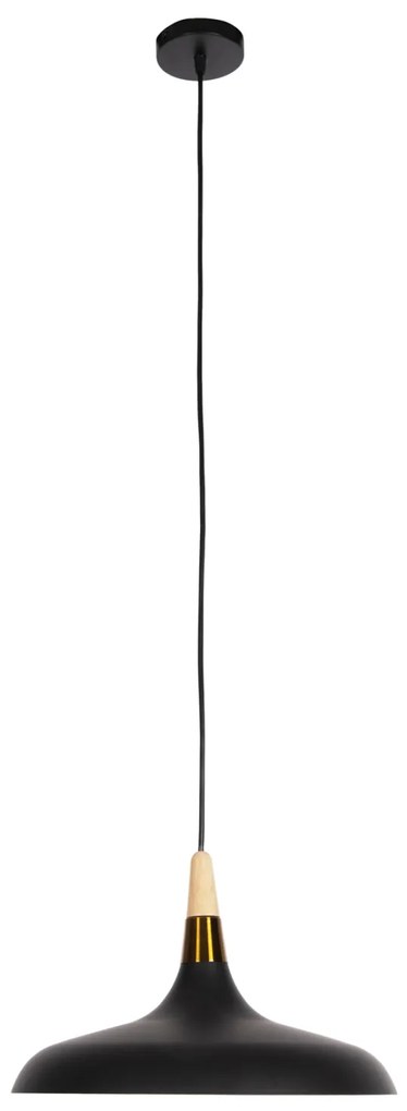 ΦΩΤΙΣΤΙΚΟ ΟΡΟΦΗΣ ΚΡΕΜΑΣΤΟ HM4080 ΜΑΥΡΟ ΜΕΤΑΛΛΟ-ΞΥΛΙΝΗ ΛΕΠΤΟΜΕΡΕΙΑ 35x35x112Υεκ