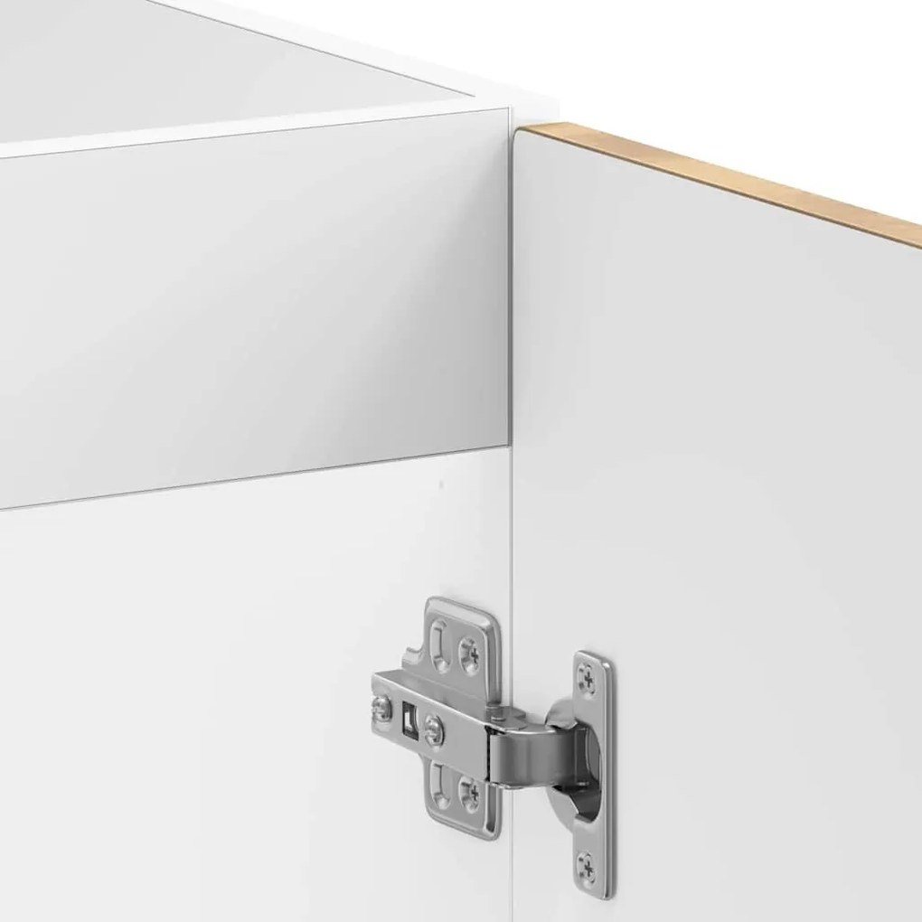 vidaXL Ντουλάπα Κουζίνας με αποθήκευση 2 pcs Καφέ 80 x 46 x 81.5 εκ