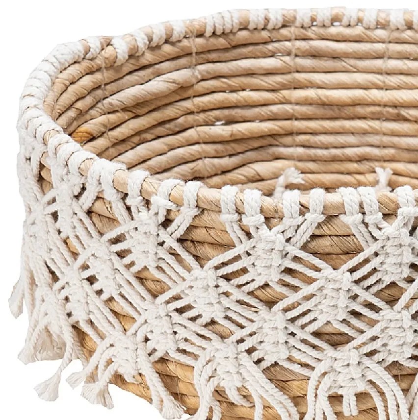 Basket S Line στρογγυλό με κρόσια small S1291-00N3