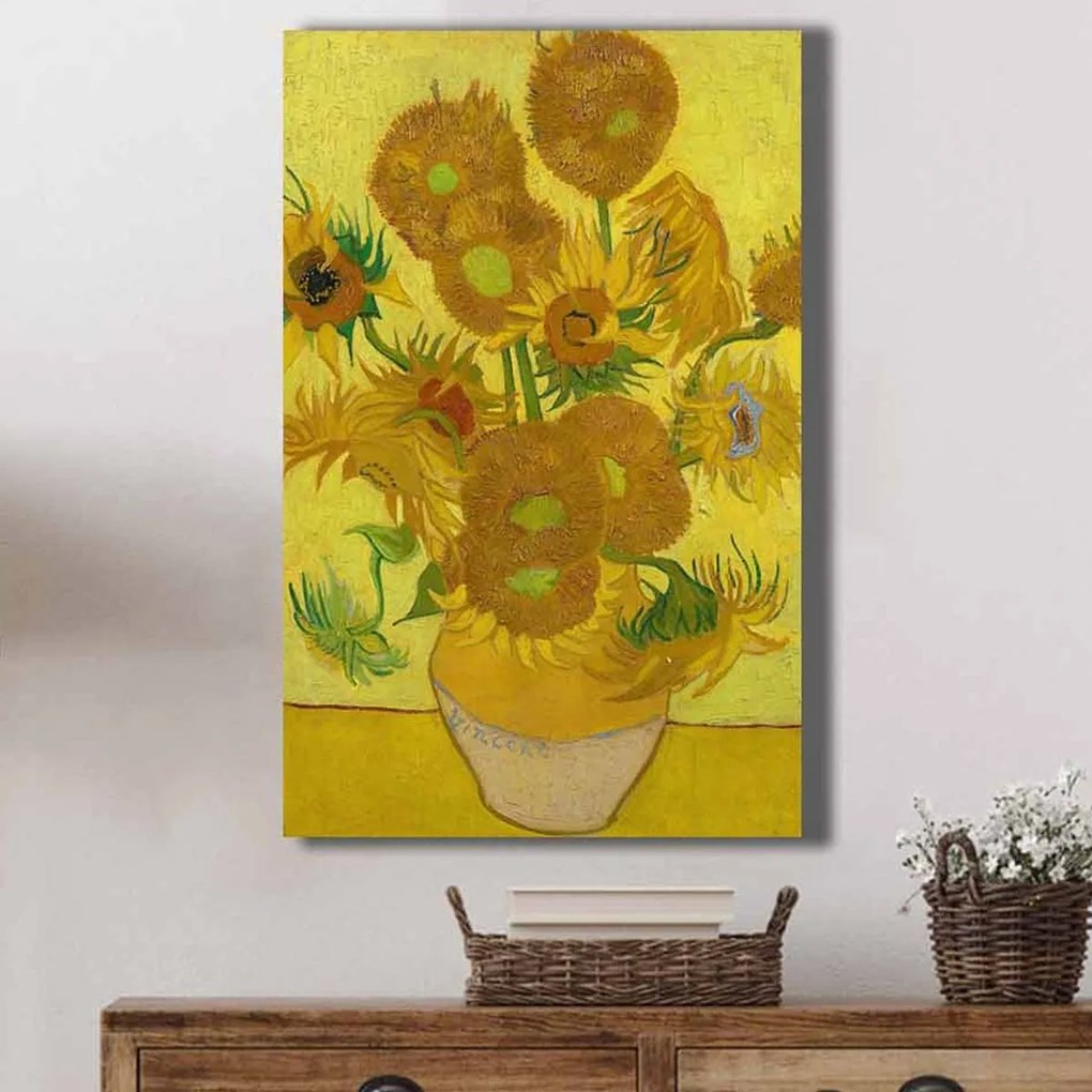 Πίνακας (45x70) A-G Vase With Twelve Sunflowers Van Gogh 978VNC1123