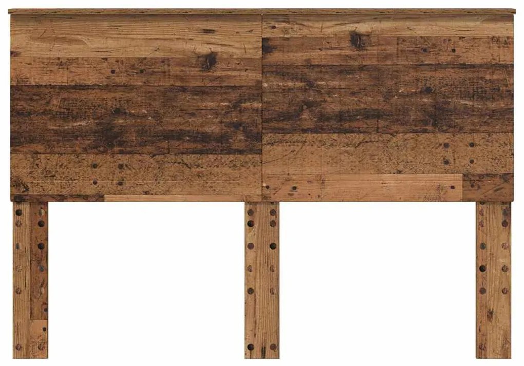 vidaXL Κεφαλάρι με κεφαλάρι Παλιό Ξύλο 140 cm Επεξεργασμένο ξύλο