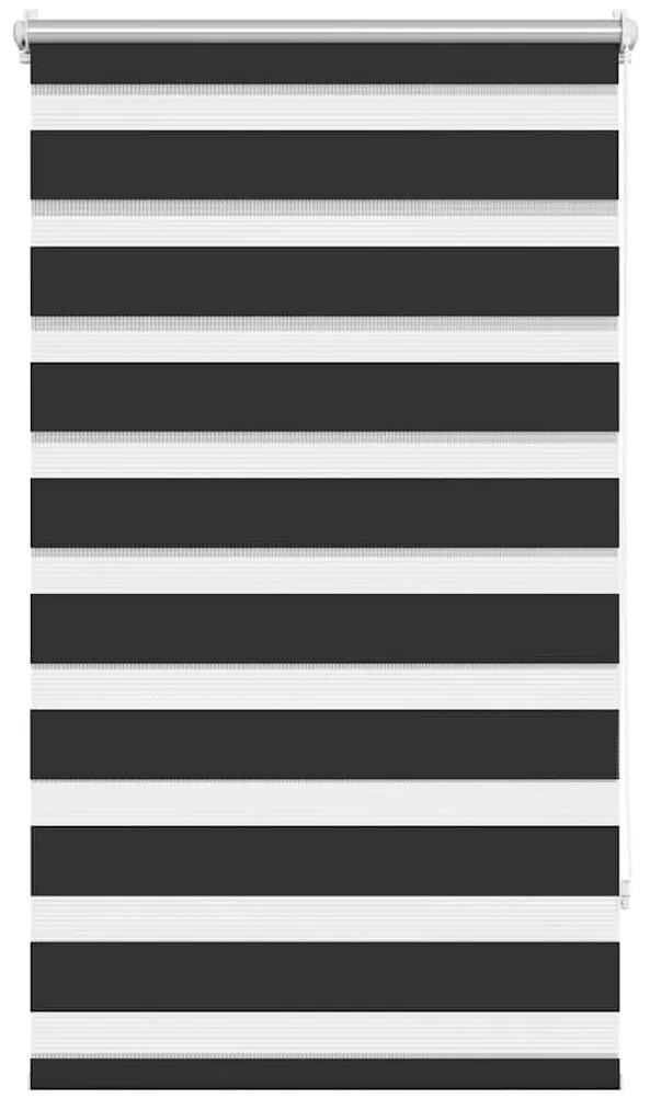 vidaXL Ρόλερ Zebra Μαύρο 90 x 150cm