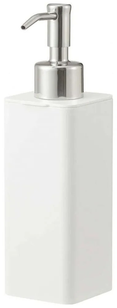 Δοχείο Κρεμοσάπουνου Επιτοίχιο YMZK5351 7,5x5,5x19,5cm White Yamazaki Steel,Silicon,ABS