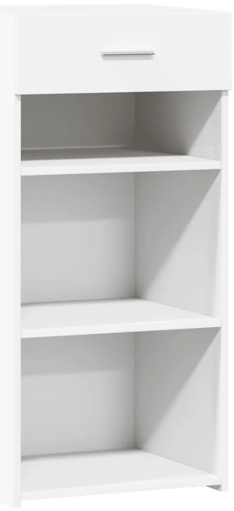 Συρταριέρα Λευκή 45x42,5x93 εκ. από Επεξεργασμένο Ξύλο - Λευκό