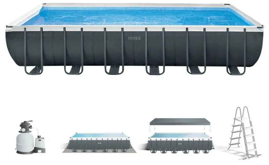 Πισίνα Αποσπώμενο Intex 732 x 132 x 366 cm