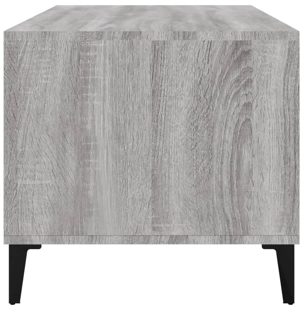 vidaXL Τραπεζάκι Σαλονιού Γκρι Sonoma 90x49x45 εκ.Επεξεργασμένο Ξύλο