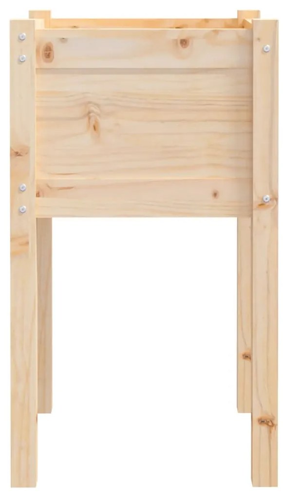 vidaXL Ζαρντινιέρες 2 τεμ. 40 x 40 x 70 εκ. από Μασίφ Ξύλο Πεύκου