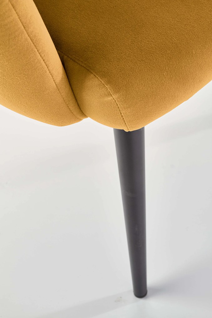 K410 chair, color: mustard DIOMMI V-CH-K/410-KR-MUSZTARDOWY