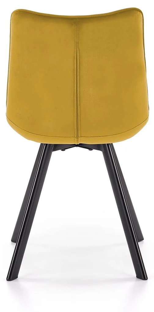 K332 chair, color: mustard DIOMMI V-CH-K/332-KR-MUSZTARDOWY