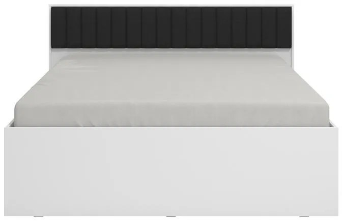 Ξύλινο Κρεβάτι Varadero 160 Λευκό - Γκρί 160x200 εκ. 175x206x92 εκ.