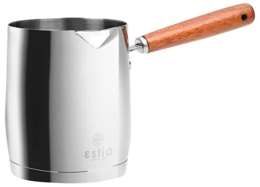 Estia Μπρίκι Mokka Ανοξείδωτο 530ml Με Ξύλινη Λαβή 01-30247