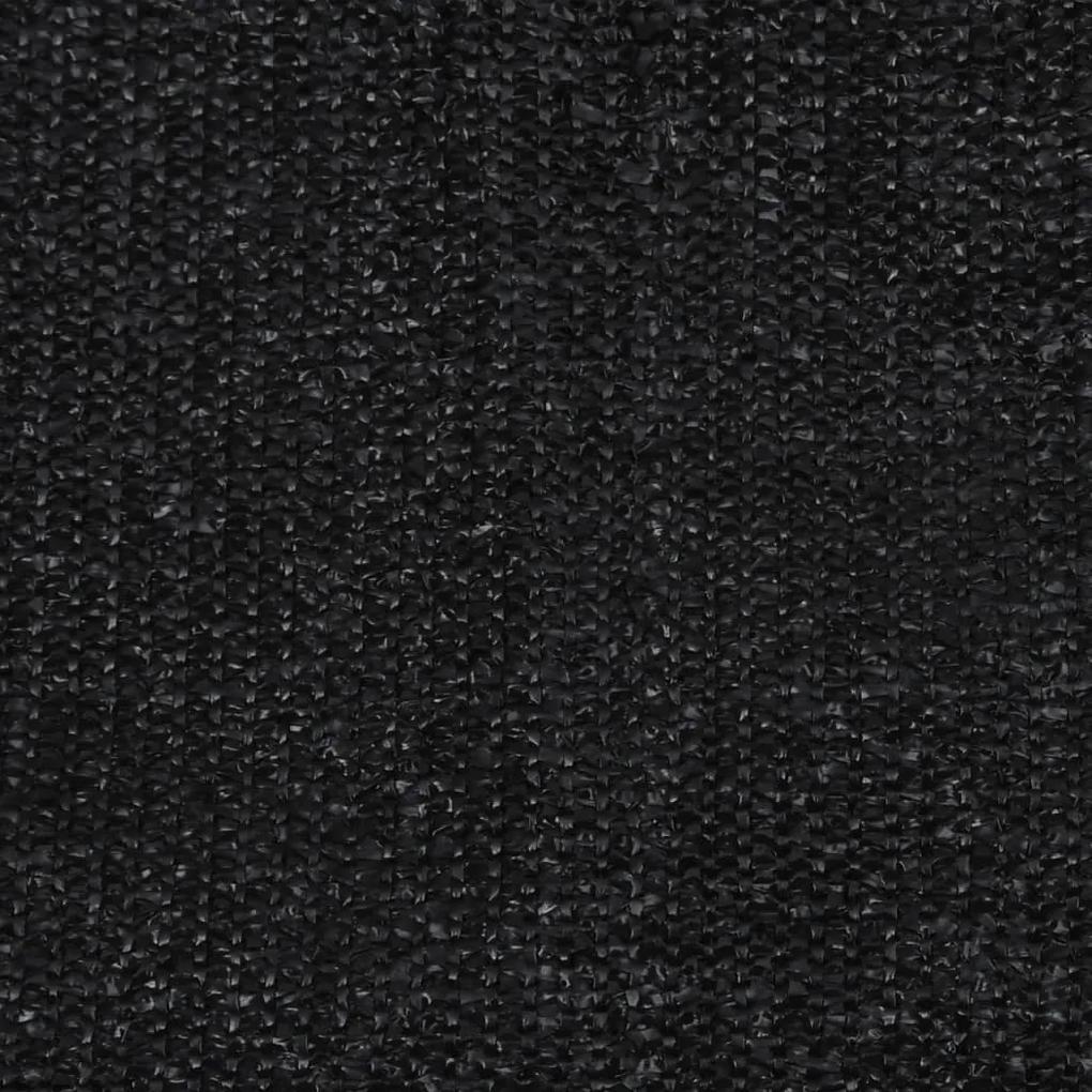 vidaXL Στόρι Σκίασης Ρόλερ Εξωτερικού Χώρου Μαύρο 60 x 140 εκ.