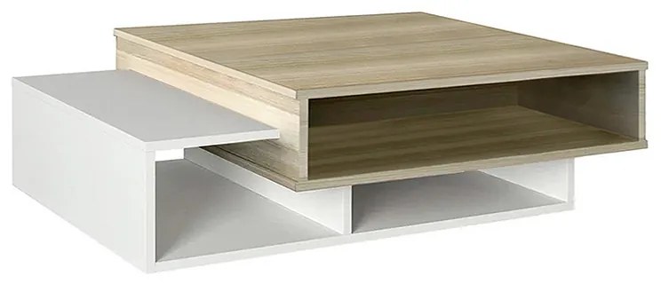 ΤΡΑΠΕΖΑΚΙ ΣΑΛΟΝΙΟΥ TAB MEGAPAP ΧΡΩΜΑ ΛΕΥΚΟ - CORDOBA 105X60X32ΕΚ.