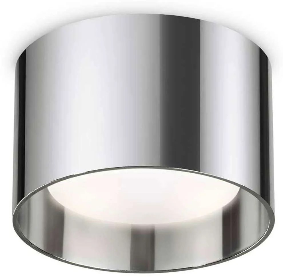 Φωτιστικό Οροφής - Σποτ Spike Round 310886 Φ10x6,5cm 1xGX53 15W Chrome Ideal Lux