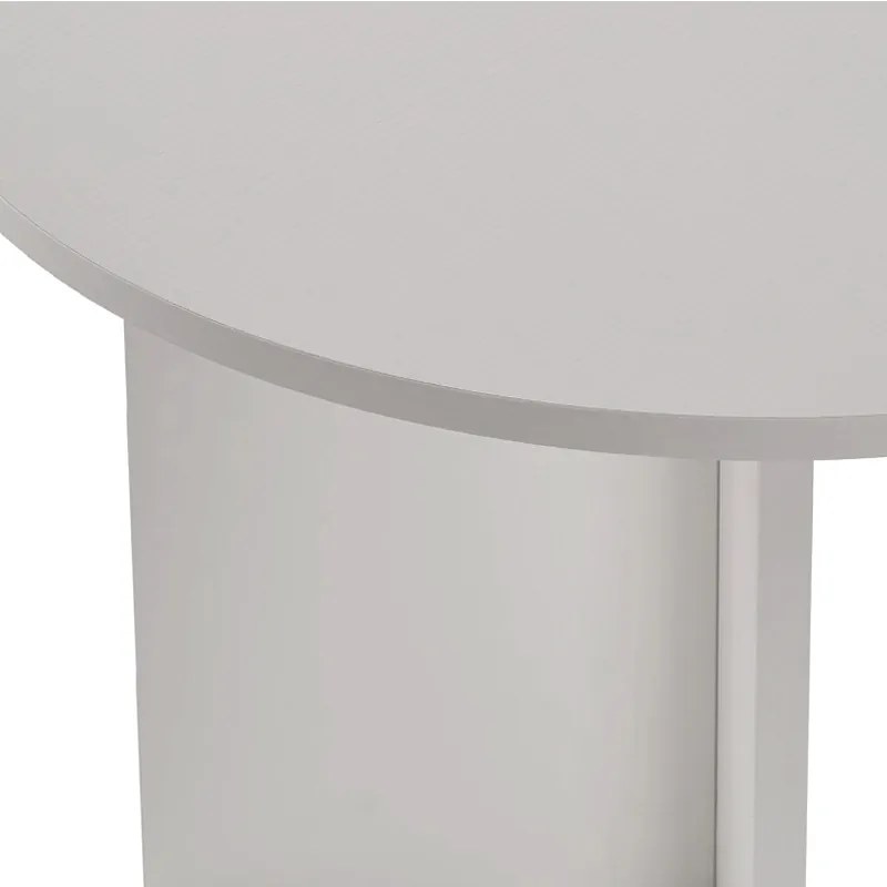 Τραπέζι Sablin Megapap χρώμα λευκό 180x89,5x75εκ.