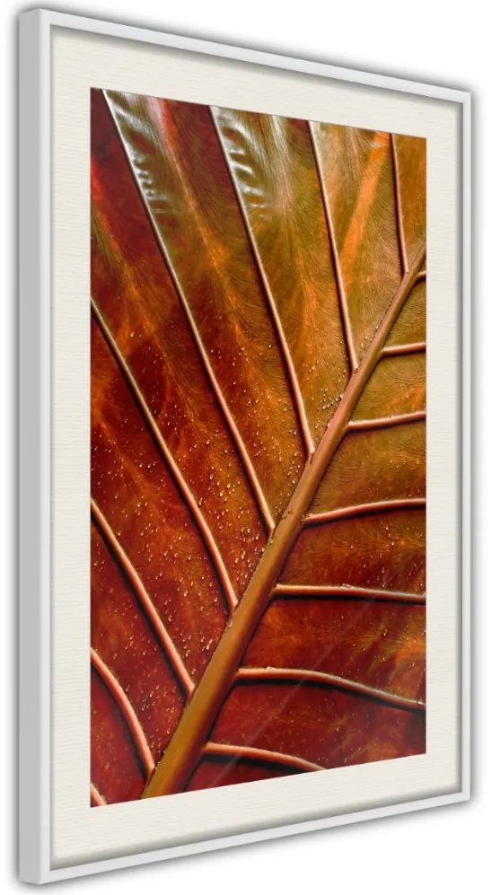 Αφίσα - Bronze Leaf - 20x30 - Χρυσό - Χωρίς πασπαρτού