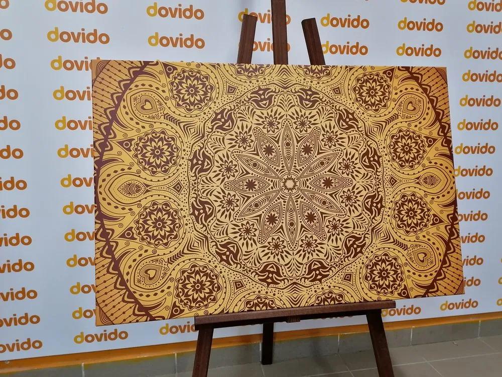 Εικόνα διακοσμητικό Mandala με δαντέλα - 90x60