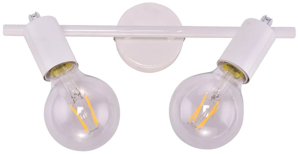 Φωτιστικό Τοίχου - Απλίκα SE 137-2AW SOMA WALL LAMP WHITE MAT Z2 - 77-3540 - 51W - 100W - 77-3540