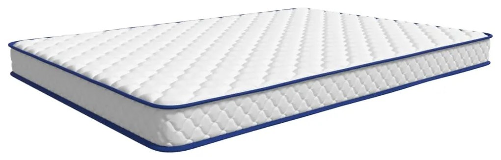 vidaXL Στρώμα με Αφρό Μνήμης Λευκό 140x190x17 εκ. μαλακό