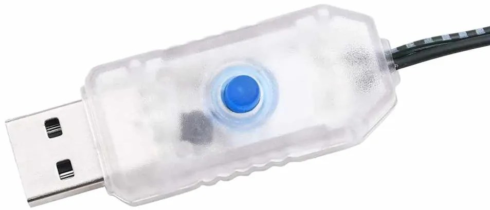 vidaXL Δέντρο από Φωτάκια 360 LED Εσωτ./Εξωτ. Χώρου 143x250 εκ.