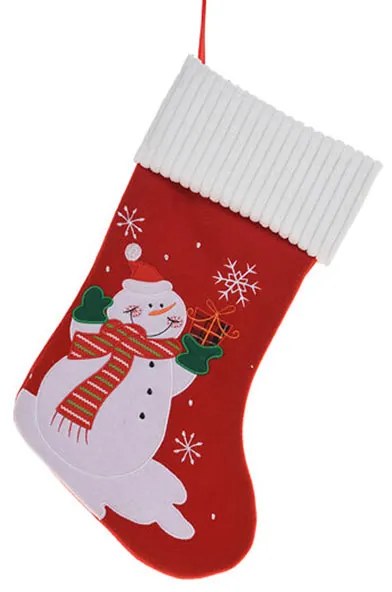 Χριστουγεννιάτικη Κάλτσα (28x50) K-M Snowman AAF201100