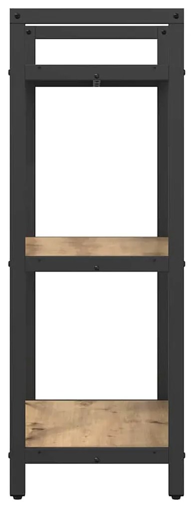 vidaXL Ράφι Βιβλίων Artisan Oak 56 x 34 x 96 εκ Επεξεργασμένο ξύλο