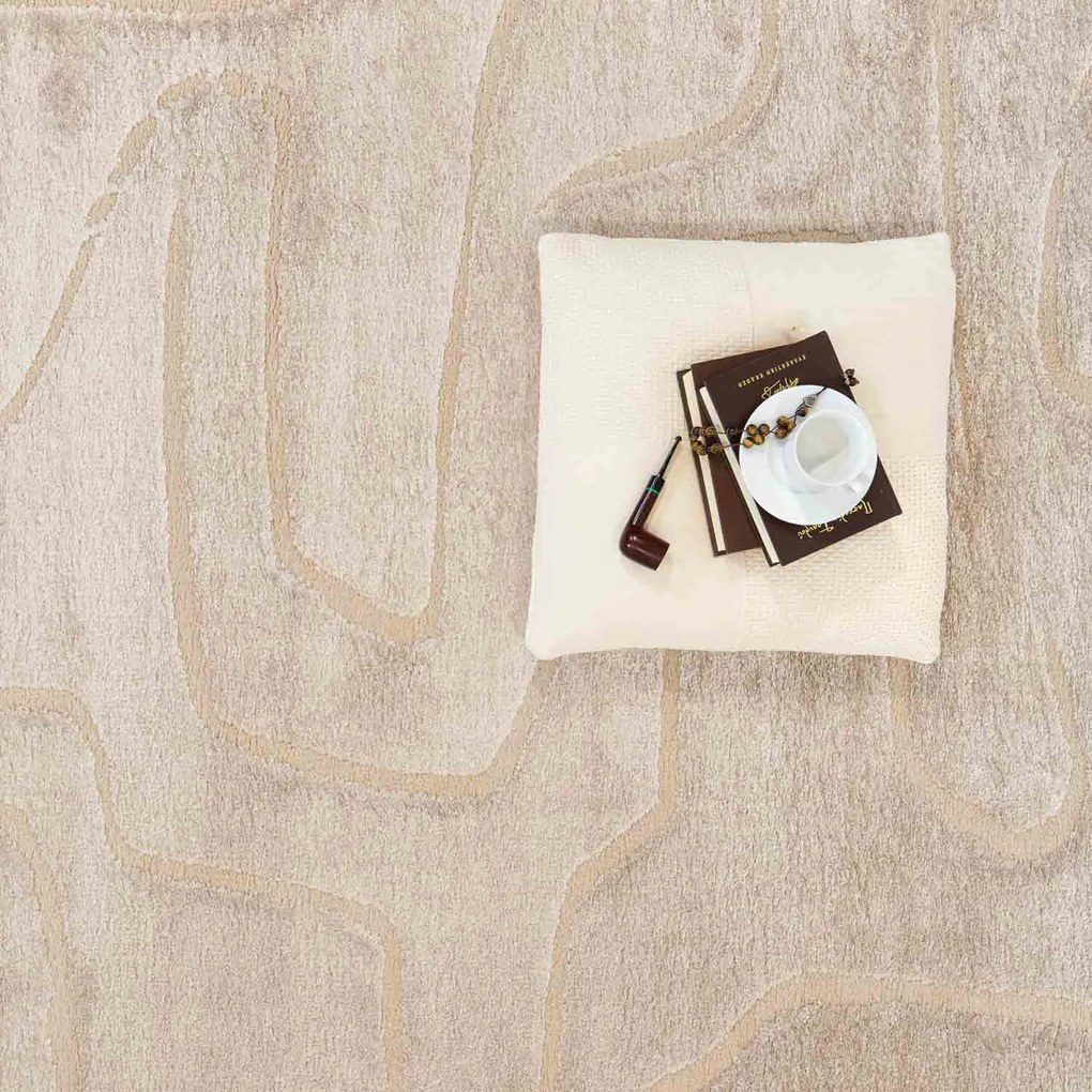 Χαλί ezzo Morbido E461BP5 BEIGE-80 x 150 εκ