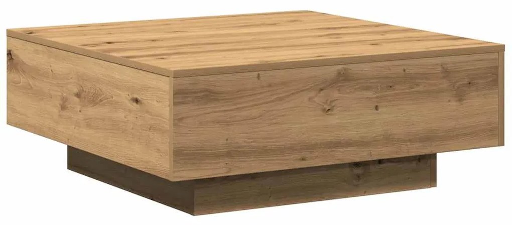 vidaXL Τραπεζάκι σαλονιού artisan δρυς 80 x 80 x 31 cm