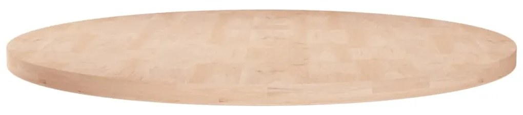 vidaXL Επιφάνεια Τραπεζιού Στρογγυλή Ø70 x 2,5 εκ. Μασίφ Ξύλο Δρυς