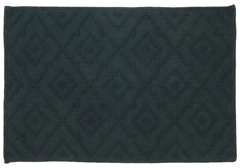 Πατάκι Μπάνιου Βαμβακερό 60x90cm Sealskin Aztec Dark Green 800096