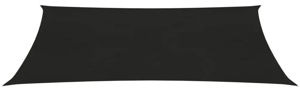 Πανί Σκίασης Μαύρο 2 x 5 μ. από HDPE 160 γρ./μ² - Μαύρο