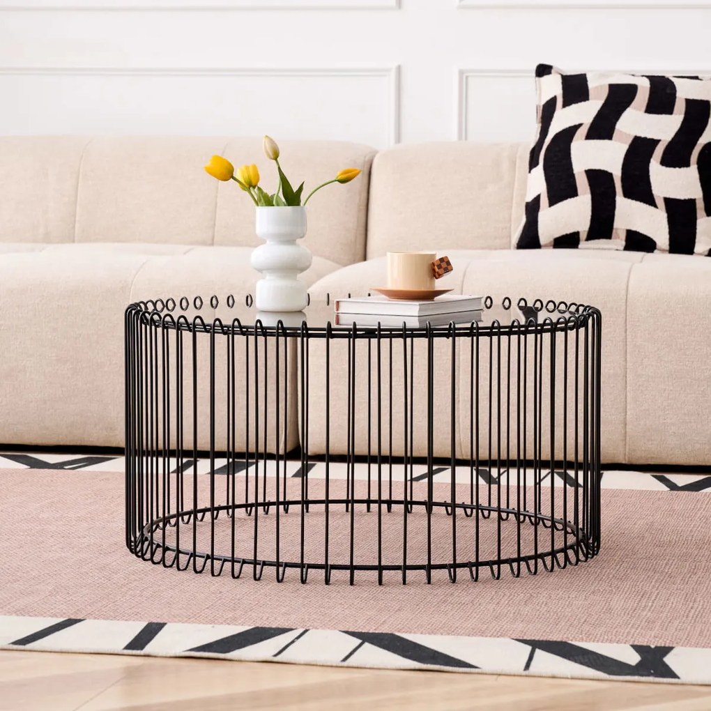 Τραπεζάκι σαλονιού Temporal Round-Mauro