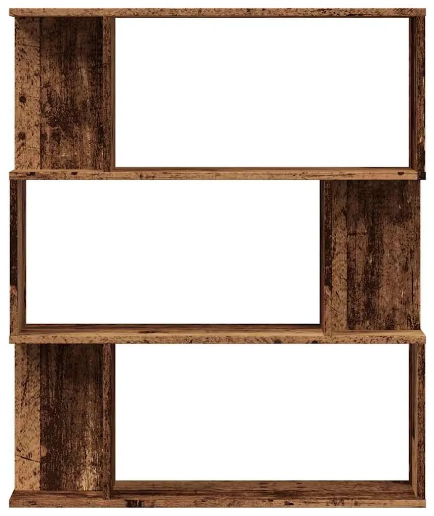 ντουλάπι βιβλίων vidaXL Παλιό ξύλο 80x24x96 cm Κατασκευασμένο ξύλο