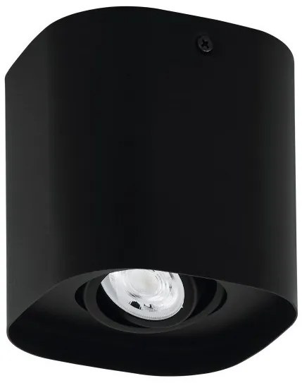Έξυπνο Φωτιστικό Οροφής LED 1xGU10 Μαύρο RGB TW Κινητό 3CCT Dimmable Caminales-Z 99673 Eglo-99673-Μαύρο 99673