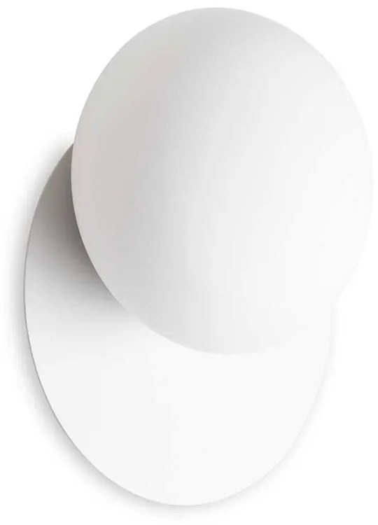 Φωτιστικό Τοίχου - Απλίκα Nimfea 306940 20x12cm GX53 max 15W White Ideal Lux