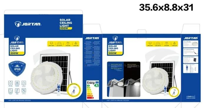 ΚΡΕΜΑΣΤΟ ΗΛΙΑΚΟ ΦΩΤΙΣΤΙΚΟ 40W JT-40W-JT-40W