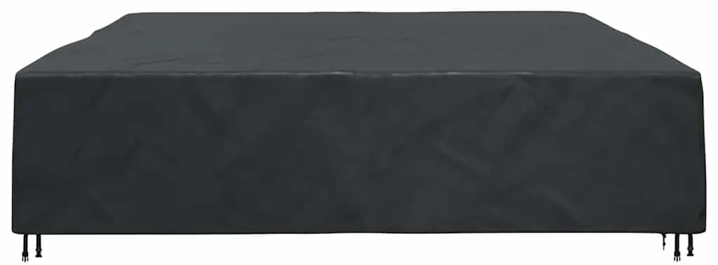 vidaXL Κάλυμμα επίπλων Μονόχρωμο Μαύρο 400 x 300 x 70 cm 420D
