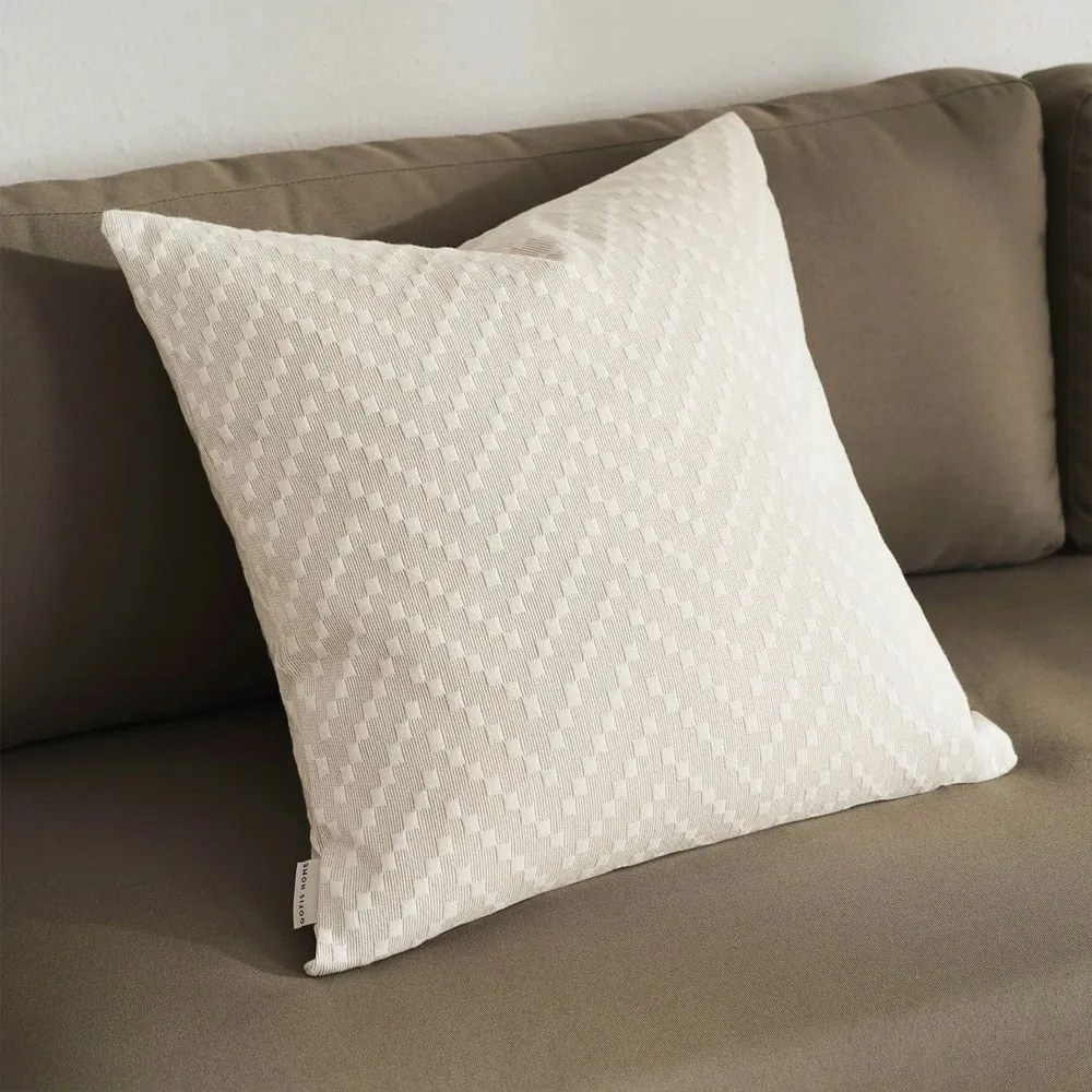 Μαξιλαροθήκη Διακοσμητική Ori 401/06 Natural Beige Gofis Home 50X50 Βαμβάκι-Ακρυλικό