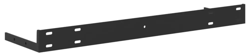 vidaXL Ράφια Τοίχου 4 τεμ. Δρυς/Άσπρο 50 x 23 x 3,8 εκ. MDF