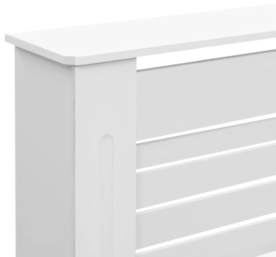 vidaXL Καλύμματα Καλοριφέρ 2 τεμ. Λευκά 152 x 19 x 81,5 εκ. από MDF