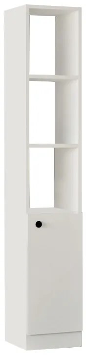 Ντουλάπι κουζίνας - μπάνιου Trend Megapap χρώμα λευκό 30x29,6x170εκ.