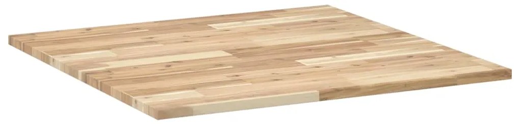 vidaXL Επιφάνεια Τραπεζιού Τετράγωνη 80x80x2 εκ. Μασίφ Ξύλο Ακακίας