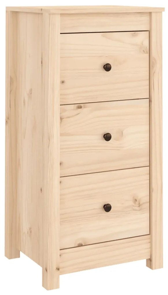 vidaXL Ντουλάπια 2 τεμ. 40x35x80 εκ. από Μασίφ Ξύλο Πεύκου