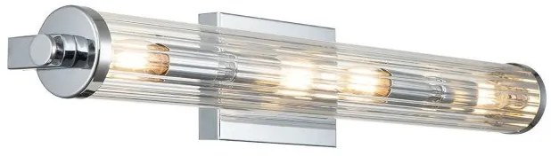 Απλίκα Φωτιστικό Μπάνιου 4xE14 IP44 Azores Quintiesse Elstead Lighting-QN-AZORES4-PC-Χρώμιο QN-AZORES4-PC